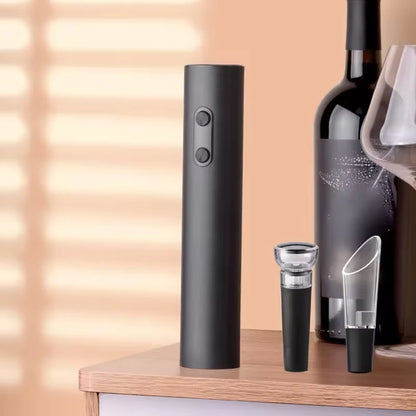 Electric Wine Opener Gift Set – Rechargeable, with Aerator & Stopper