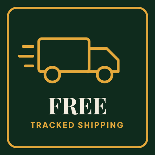 Free tracked shipping
